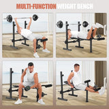 Adjustable Weight Bench/Squat Rack