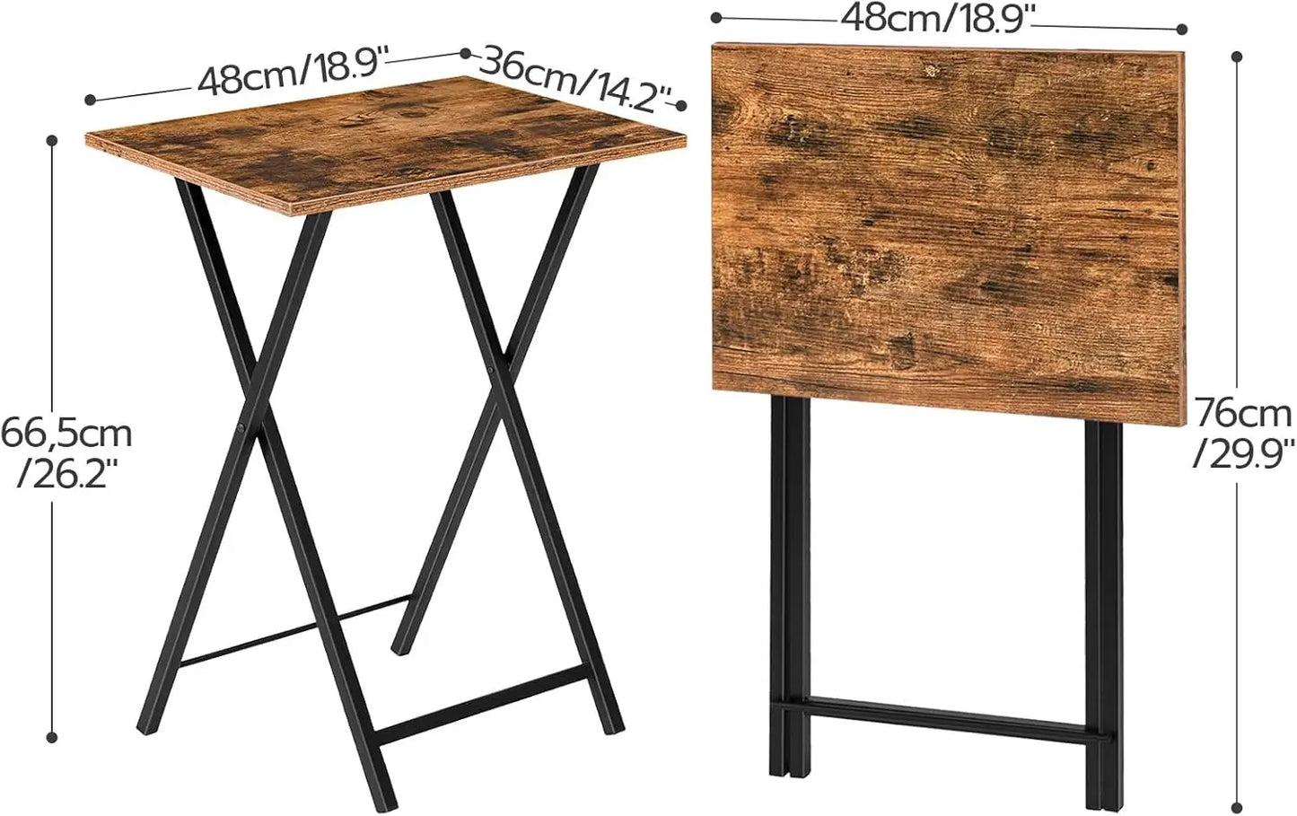 Four TV Trays