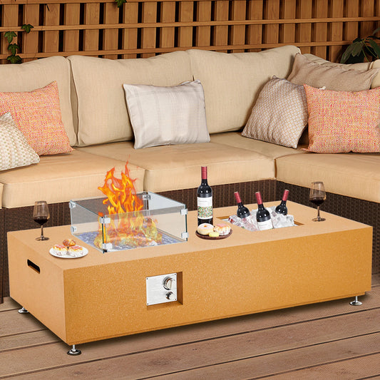Patio Fire Pit Table