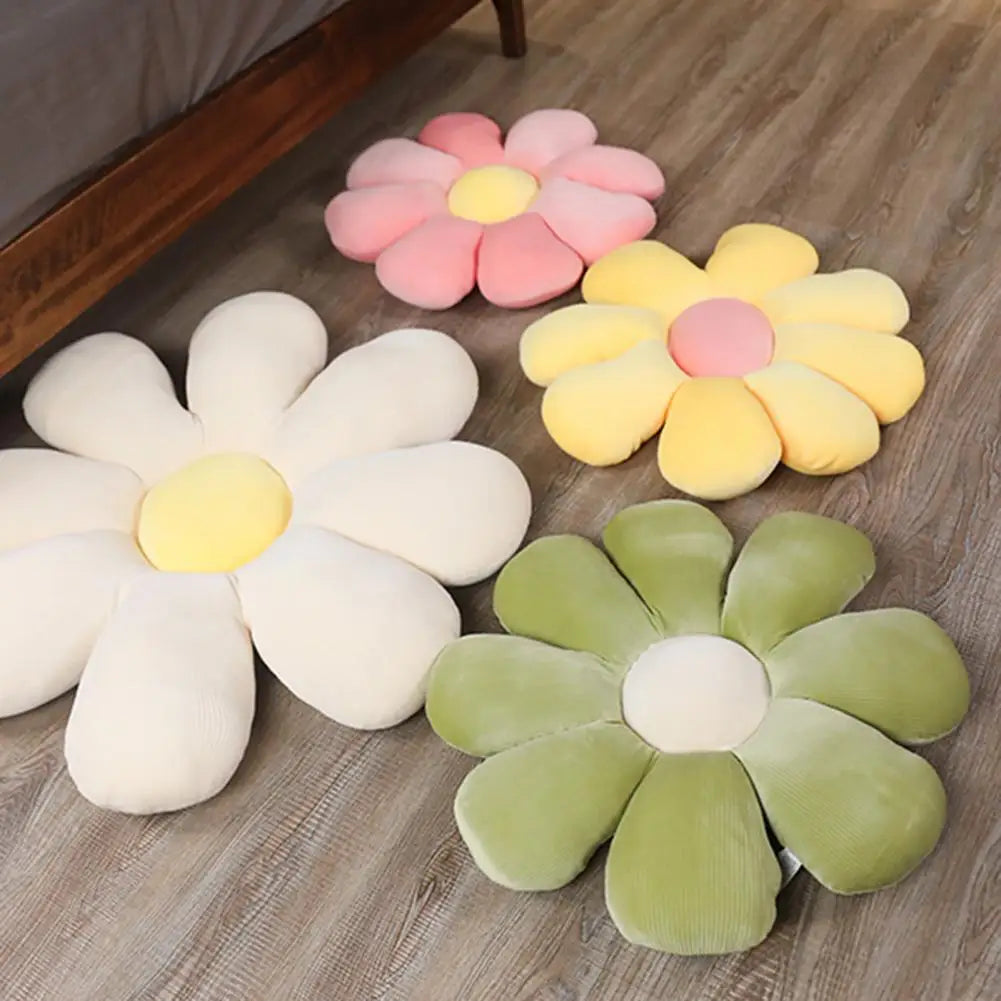 Flower Shaped Plush Pillow for home use