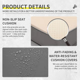 6 Pieces Wicker Patio Furniture