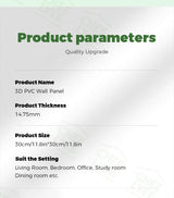 10 Pack/Self Adhesive/3D Wall Panels