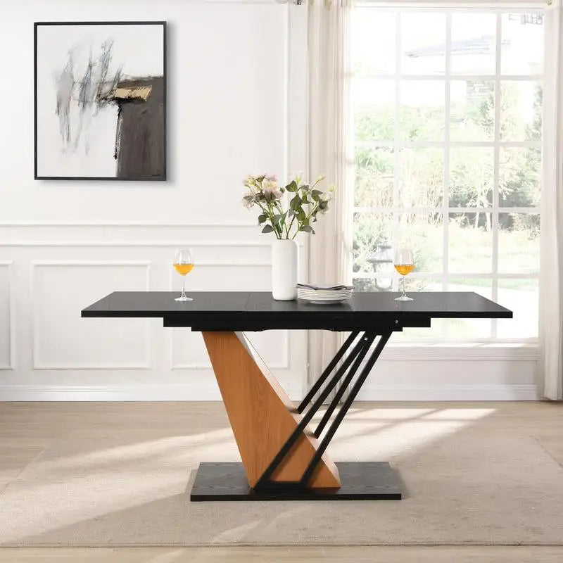 Extendable Dining Table 61.81Inch