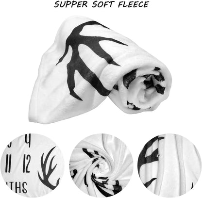 Deer Newborn Milestone Blanket