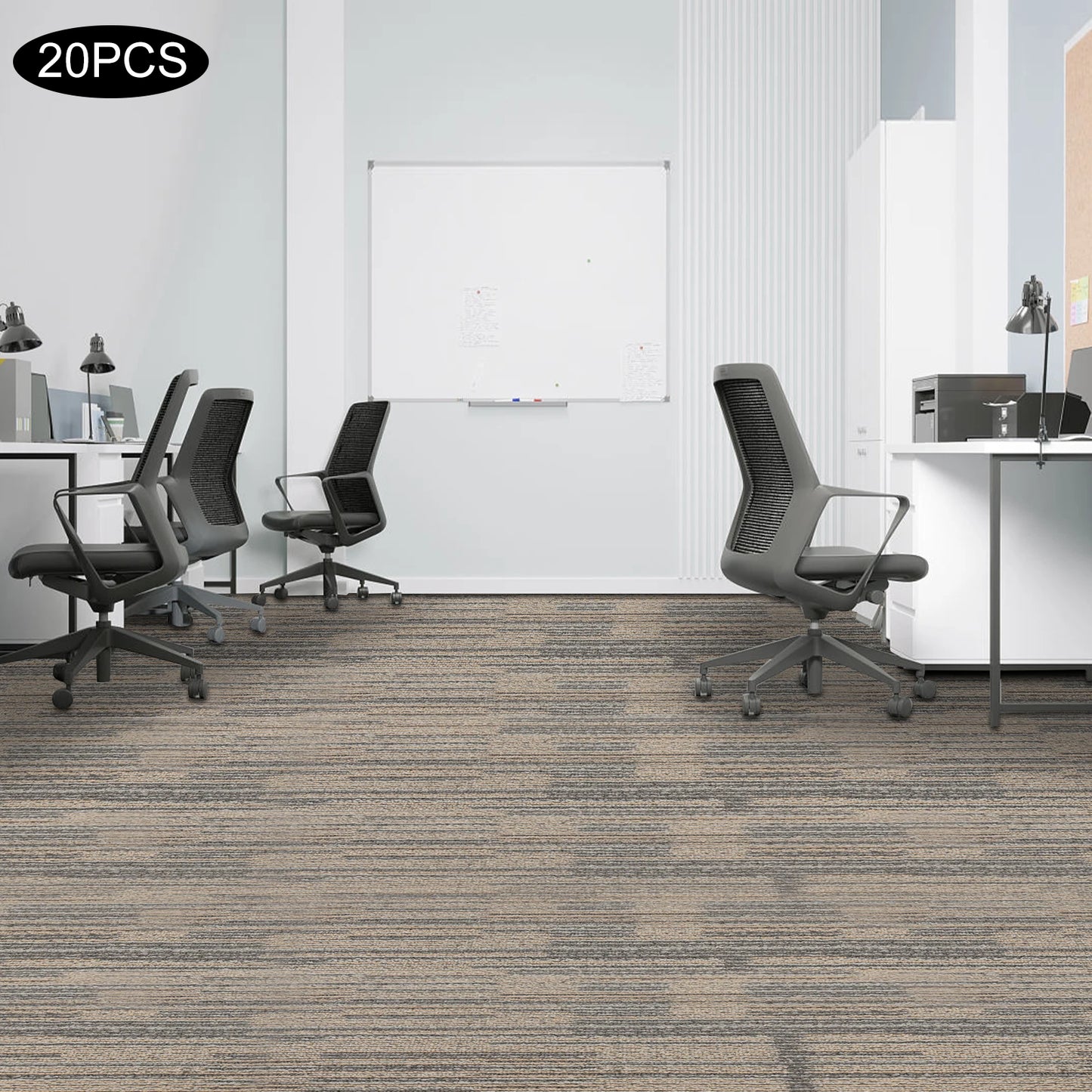 Commercial Adhesive Carpet Tiles