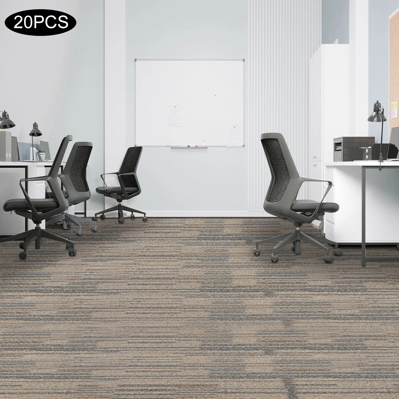 Commercial Adhesive Carpet Tiles