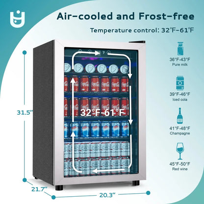 145 Can Beverage Refrigerator
