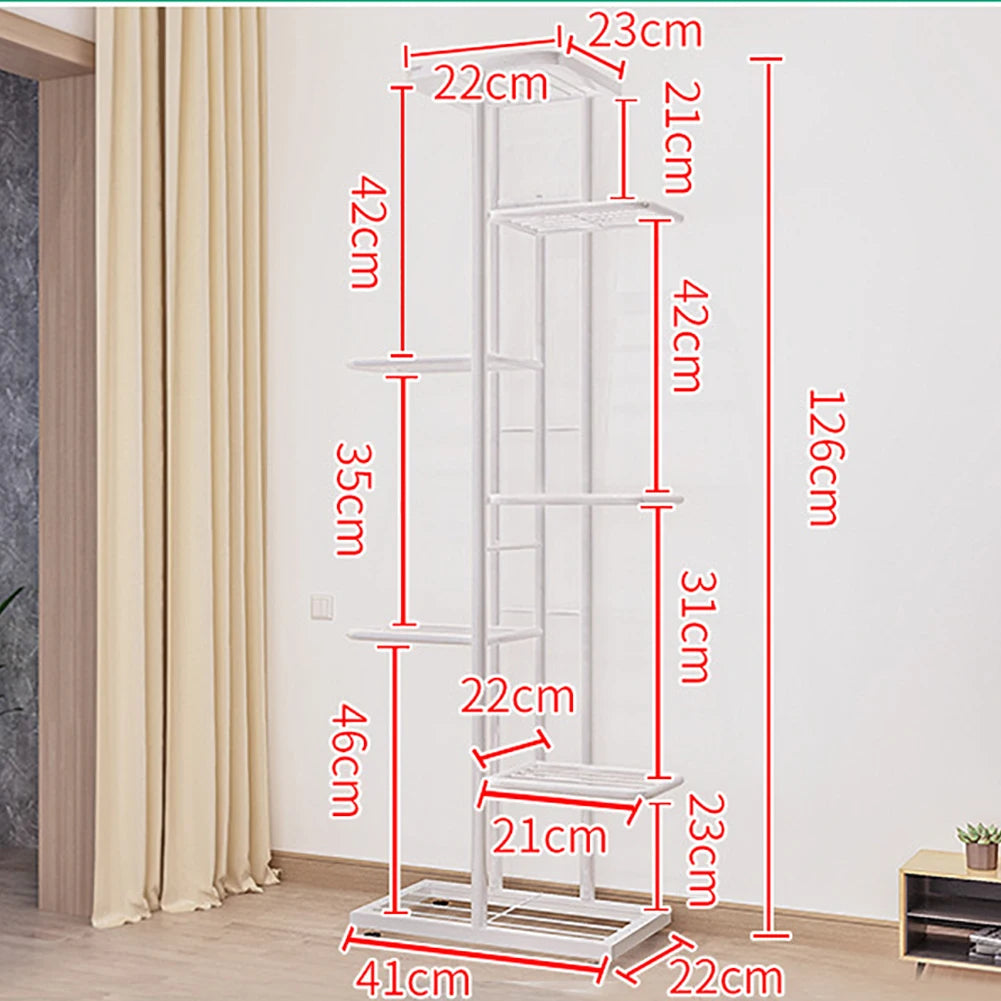 Plant Stand Indoor Outdoor Stylish Multi-Tier Display Rack