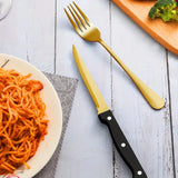 Western Stainless Steel Tableware - 48 Pieces