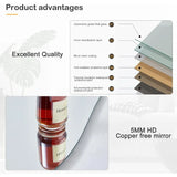 Irregular Wave Full-Length Mirror