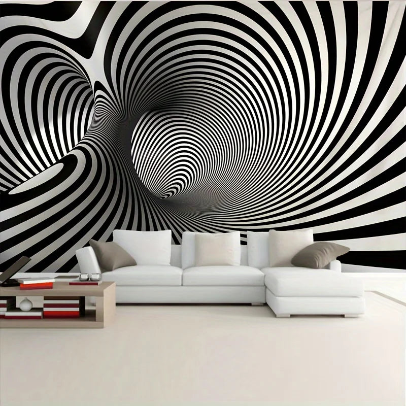 1pc 3D Spiral Pattern Tapestry