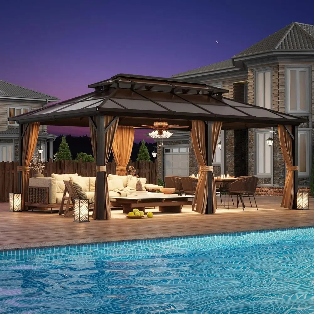 Outdoor Double Roof Gazebo