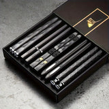 Premium Alloy Chopsticks - 5 Pairs