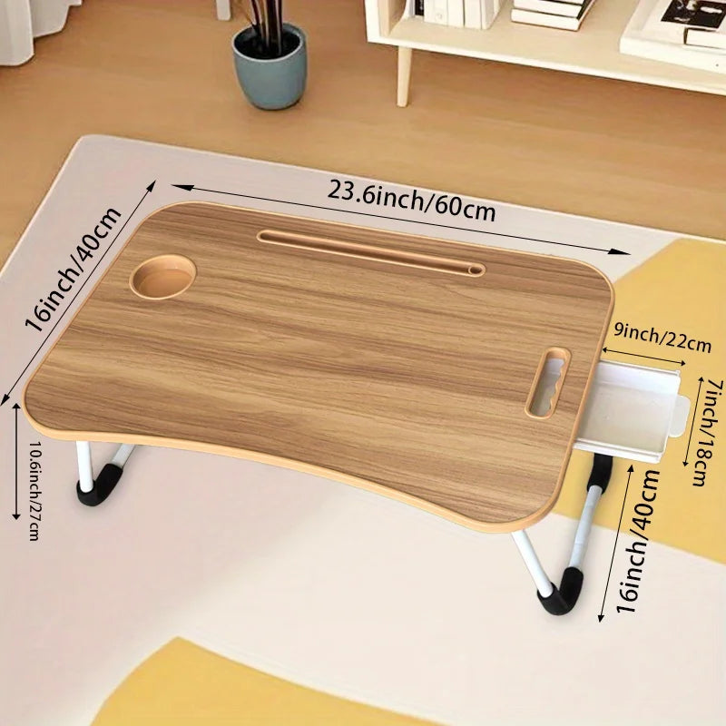 Portable Laptop Bed Desk Adjustable Desk for Home & Bed Use