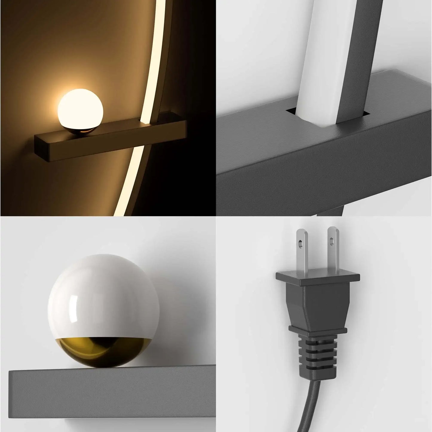 Adjustable LED Wall Sconce for Modern Home Lighting