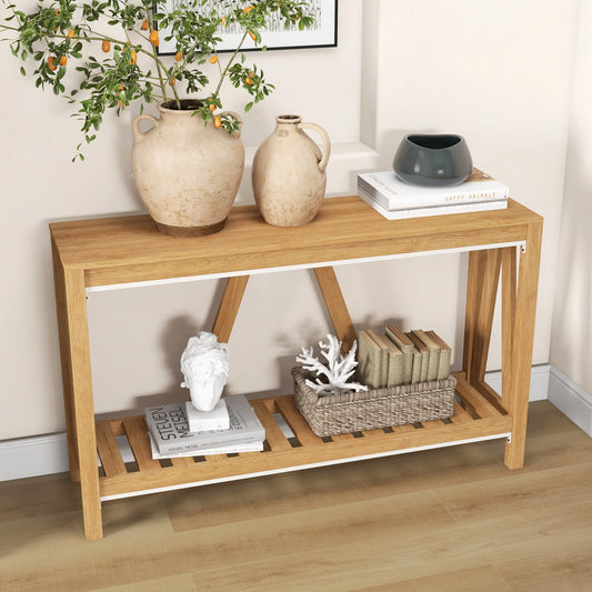 Farmhouse Console Entryway Table