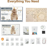 Rotatable Mechanical Orrery DIY