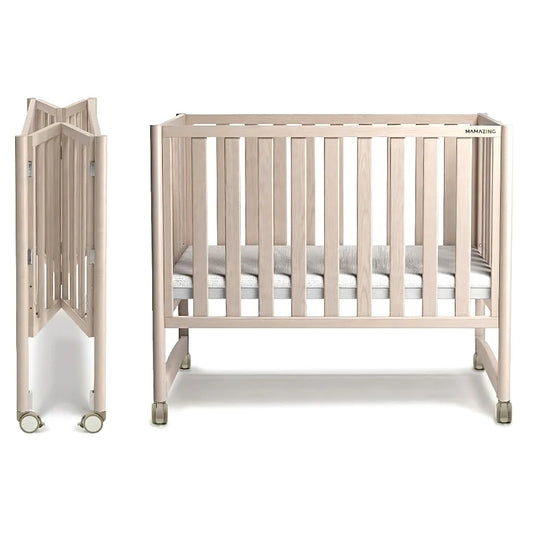 Mini Crib Removable Wheels