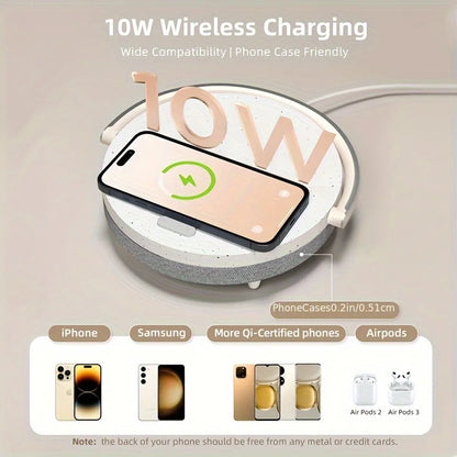 Music Table Lamp with Bluetooth Speaker for Home Décor