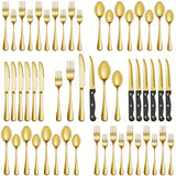 Western Stainless Steel Tableware - 48 Pieces