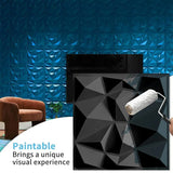 10 Pack/Self Adhesive/3D Wall Panels