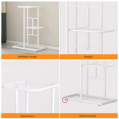 Plant Stand Indoor Outdoor Stylish Multi-Tier Display Rack
