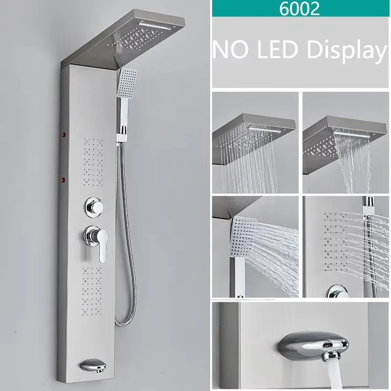 LED Shower Panel Faucet