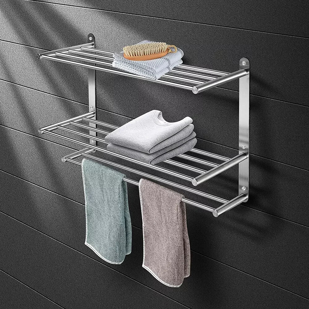 3 Tier Bathroom Towel Rack