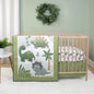 Dinosaur Nursery Bedding Set for Baby Crib and Toddler Bed