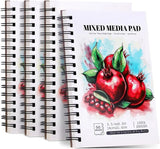 4 Pack/Mixed Media Sketchbooks