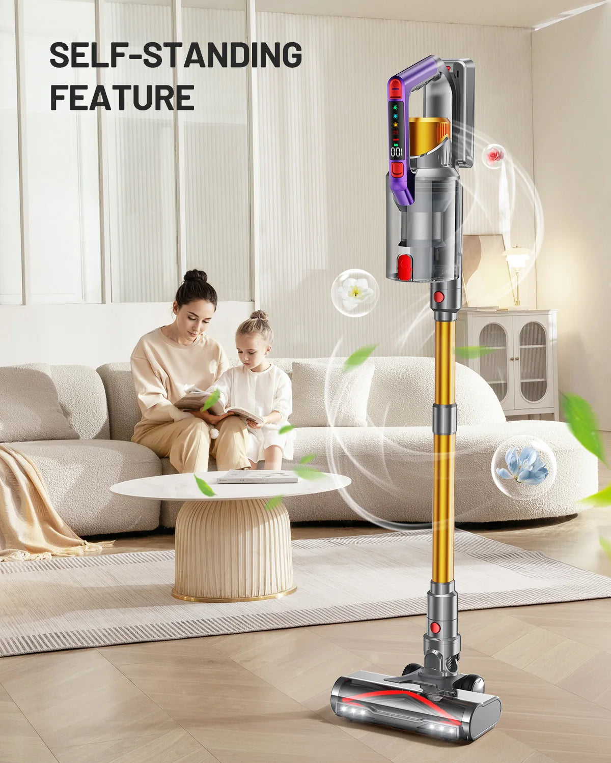 Cordless Self-Standing Vacuum Cleaner