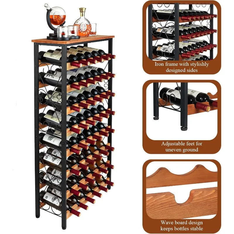 48 Bottles Wine Rack
