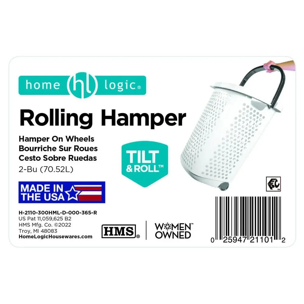 Rolling Laundry Basket