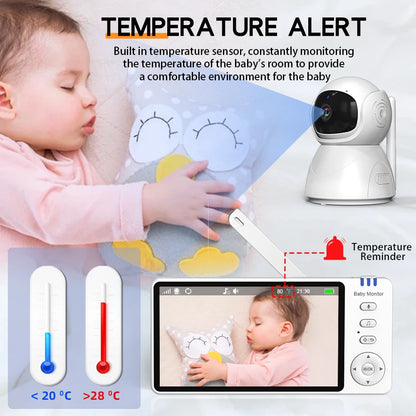 5.0Inch Electronic Baby Monitor
