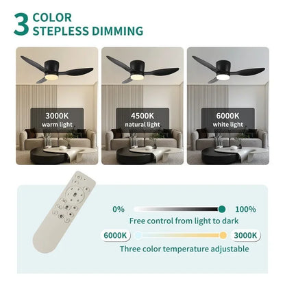 42 Inch Smart, Embedded Ceiling Fan