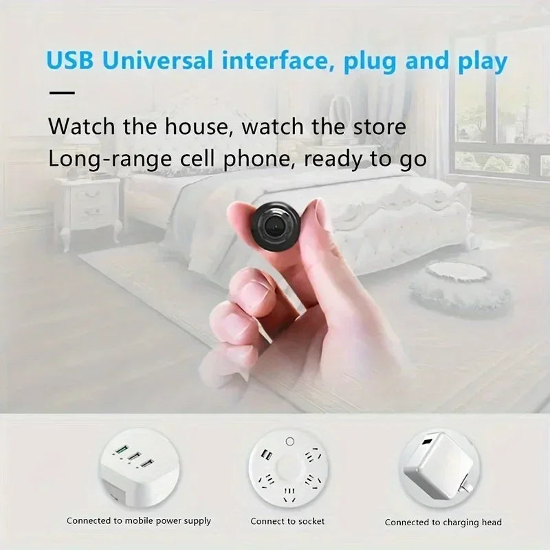 Wi-Fi Camera Baby Monitor with Motion Alerts & Audio