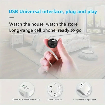 Wi-Fi Camera Baby Monitor with Motion Alerts & Audio