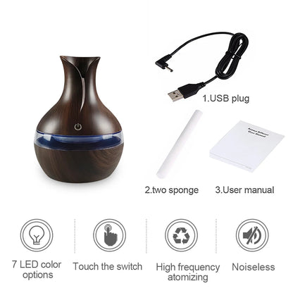 Air Humidifier7-Colors Mood LED