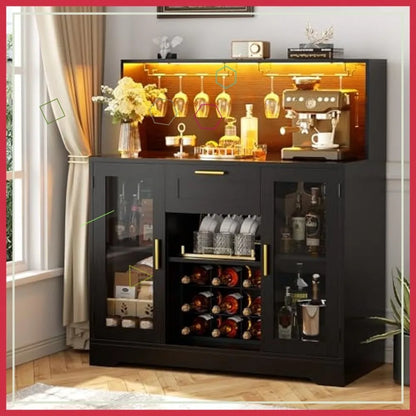 Wine Bar Cabinet LED Light for home