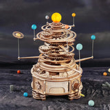Rotatable Mechanical Orrery DIY