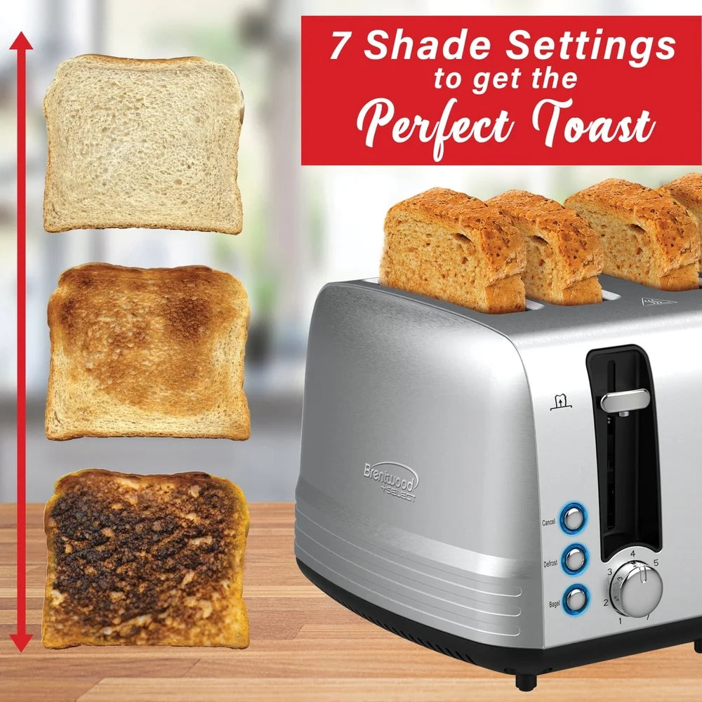 Extra Wide 4 Slice Toaster