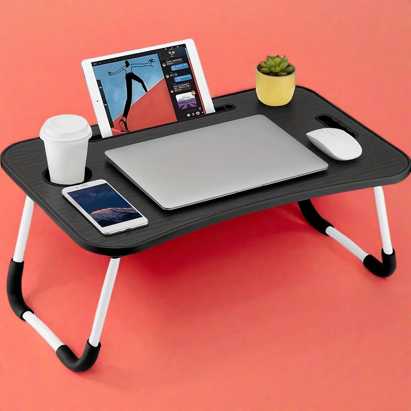 Portable Laptop Bed Desk Adjustable Desk for Home & Bed Use