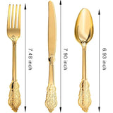 Gold Plastic Silverware