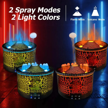 Essential Oil Diffuser Volcano Humidifier