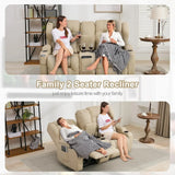 Theater Double Loveseat Recliner