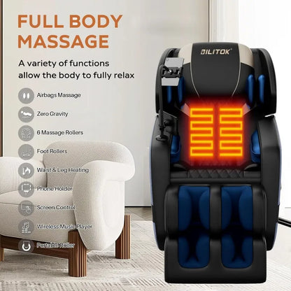 Massage Chair, Zero Gravity