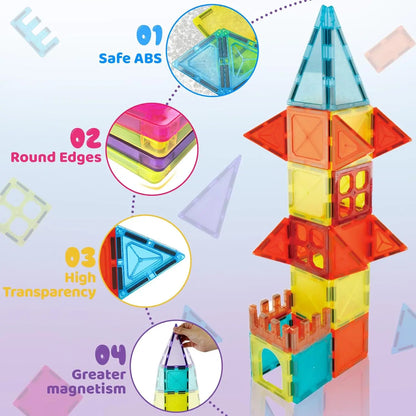 Magnetic Tiles Building Blocks