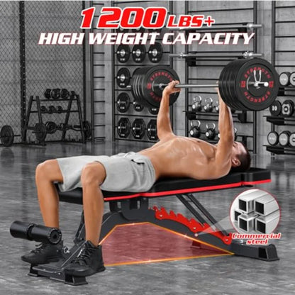 Adjustable Weight Bench/1200LBS