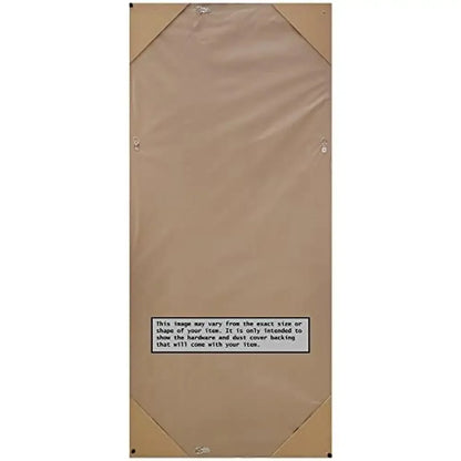 65.5 x 29.5 in. White Full Length Mirror