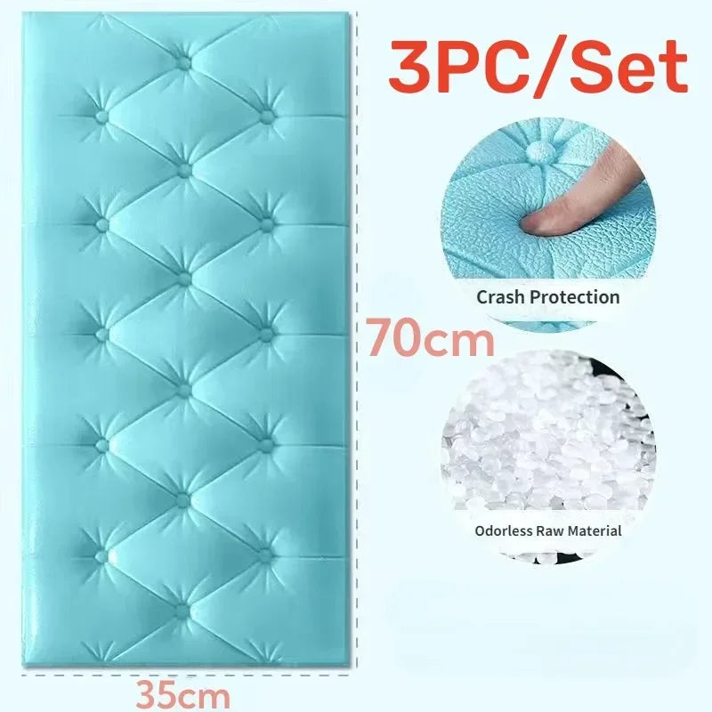 PE Foam Water proof Wallpaper Home Decoration
